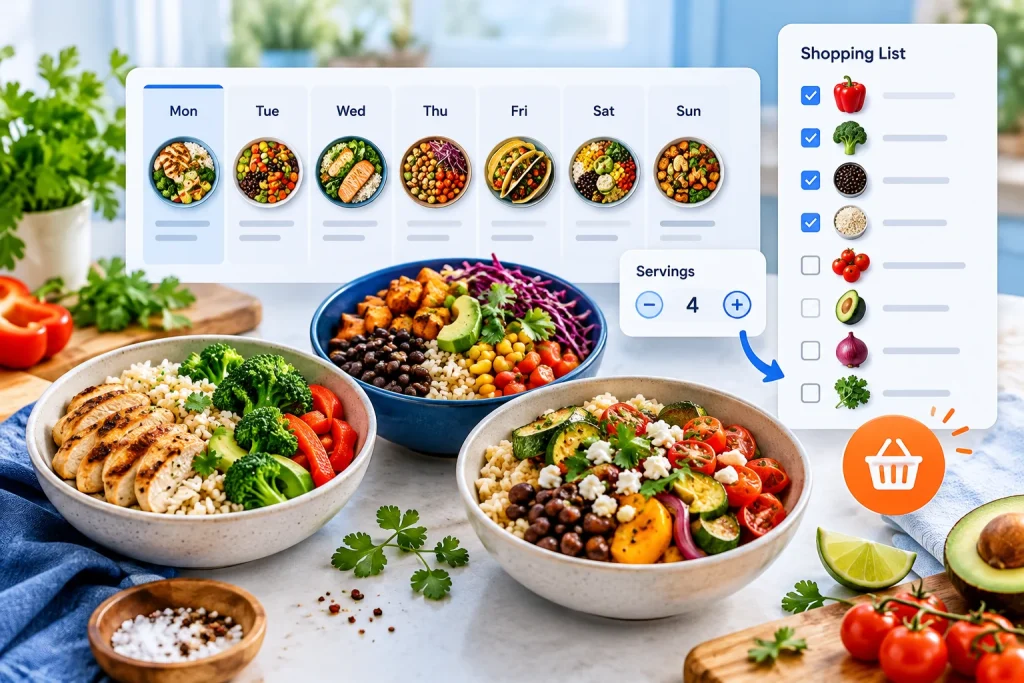 Meal Prep & Grocery Board preview