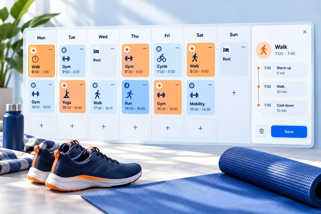 Training Week Planner preview